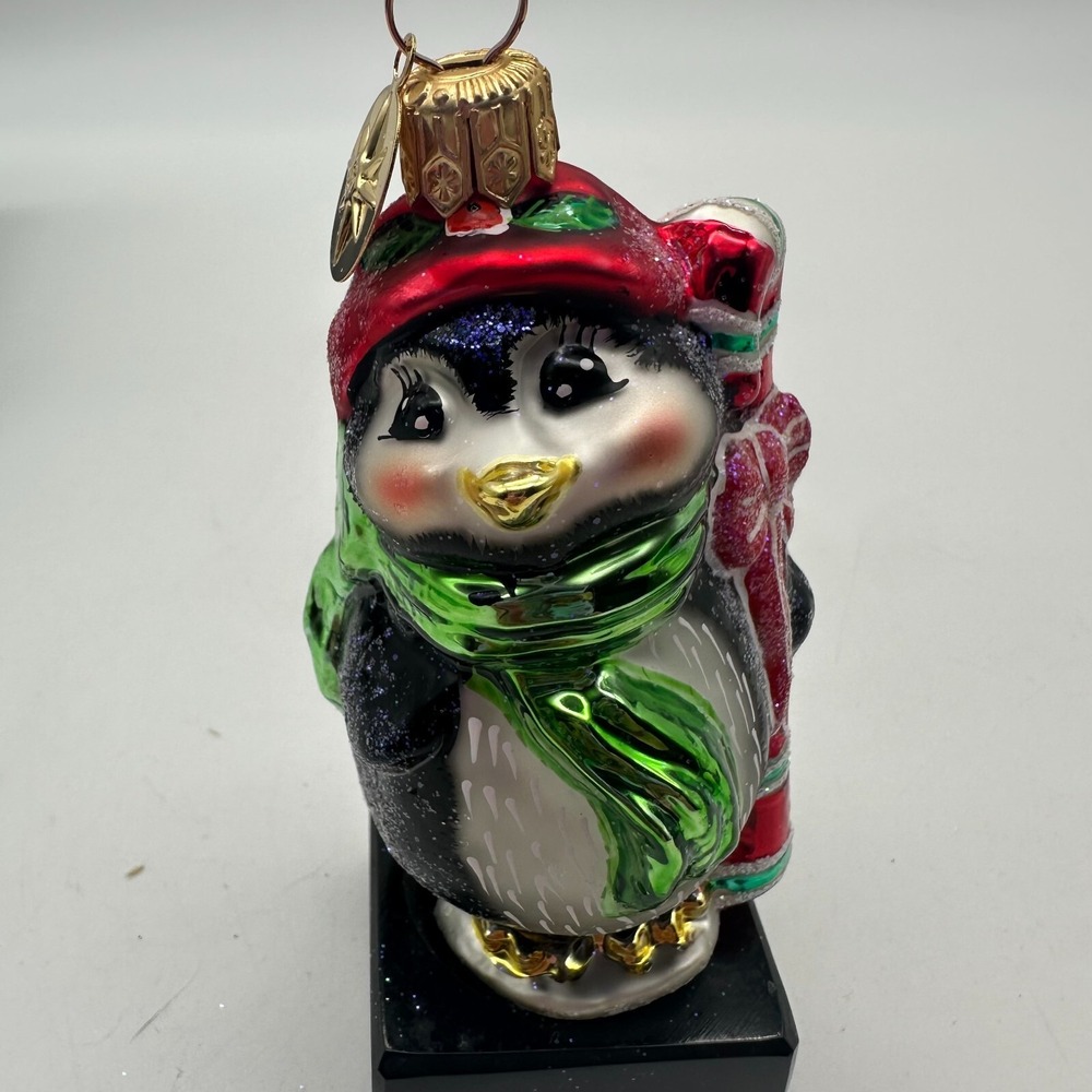 2000 Christopher Radko Peppermint Penny Gem 4"  Ornament 00-509-0